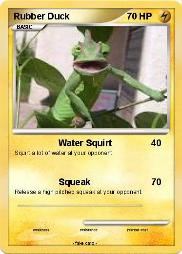 Pokemon Rubber Duck