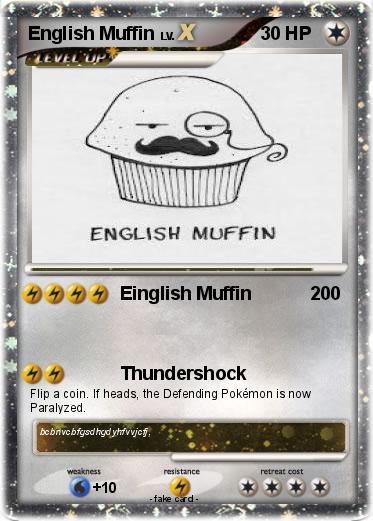 Pokemon English Muffin