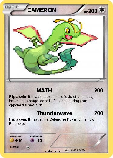Pokemon CAMERON