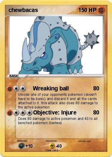 Pokemon chewbacas