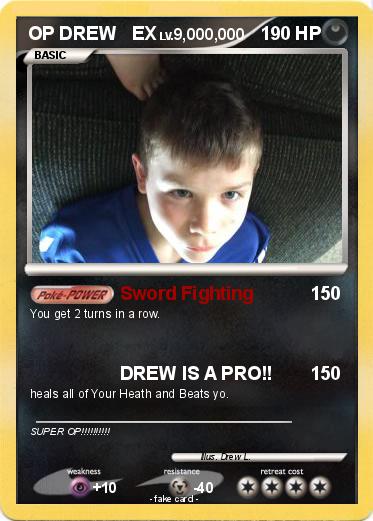 Pokemon OP DREW   EX