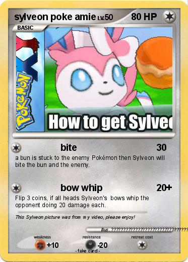Pokemon sylveon poke amie