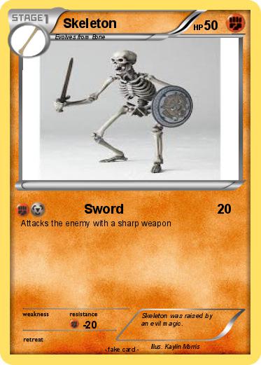 Pokemon Skeleton