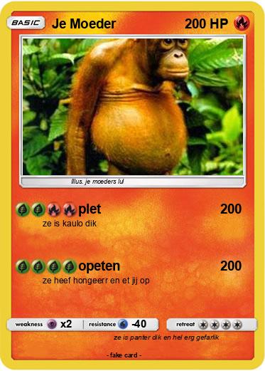 Pokemon Je Moeder