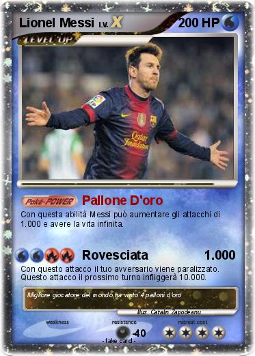 Pokemon Lionel Messi
