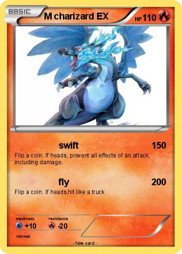 Pokemon M charizard EX