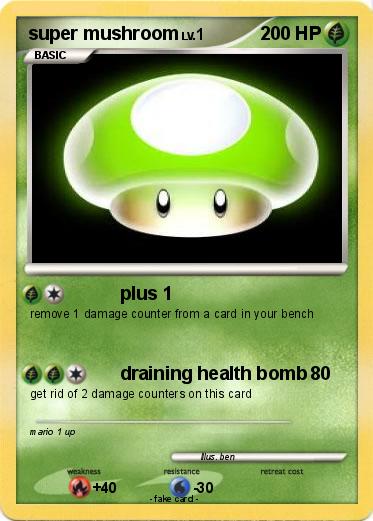 Pokemon super mushroom