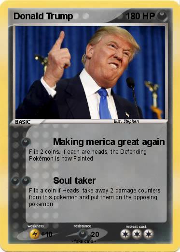 Pokemon Donald Trump