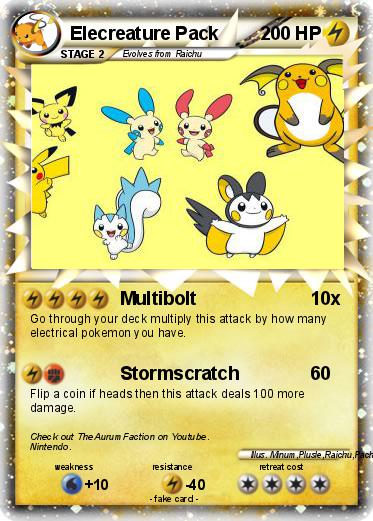 Pokemon Elecreature Pack
