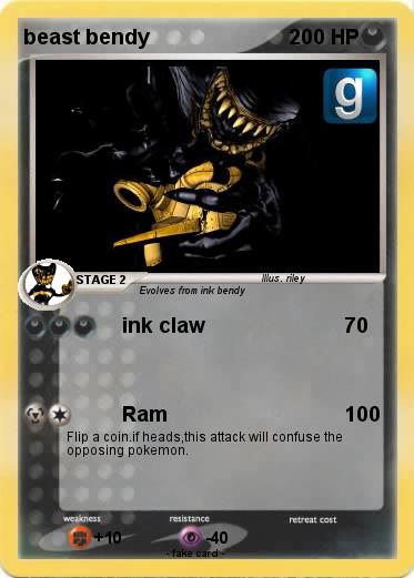 Pokemon beast bendy