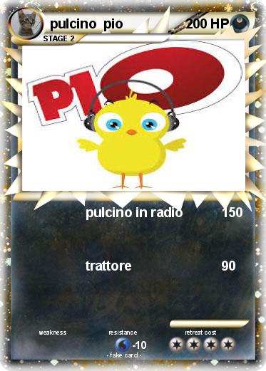 Pokemon pulcino  pio