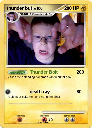 Pokemon thunder but