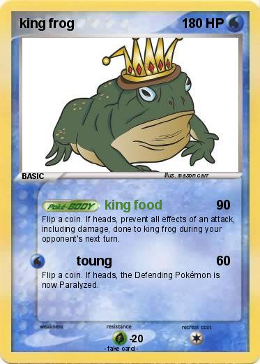 Pokemon king frog