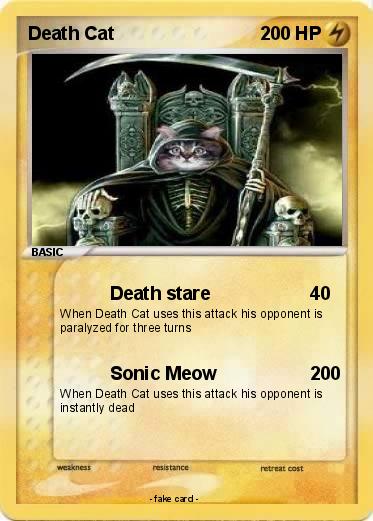 Pokemon Death Cat