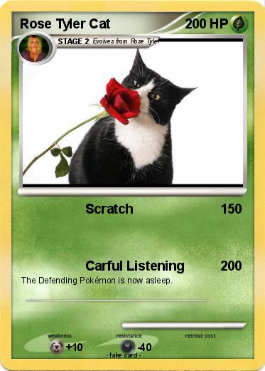 Pokemon Rose Tyler Cat