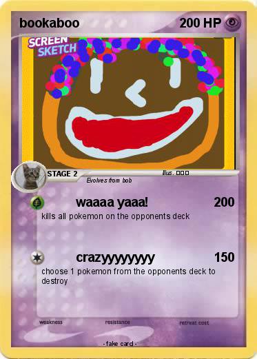 Pokemon bookaboo