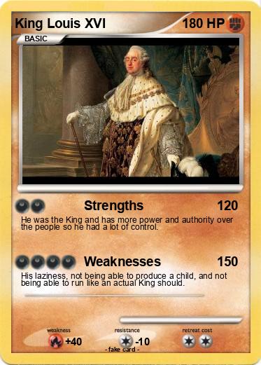 Pokemon King Louis XVI