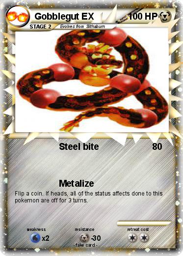 Pokemon Gobblegut EX