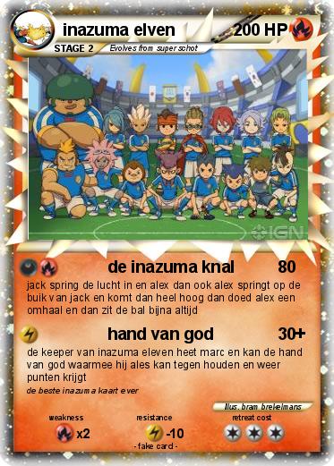 Pokemon inazuma elven