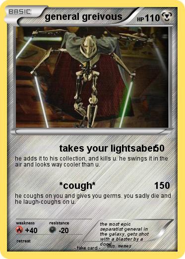 Pokemon general greivous