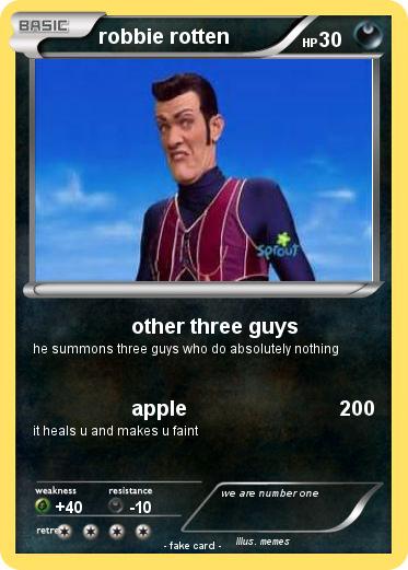 Pokemon robbie rotten