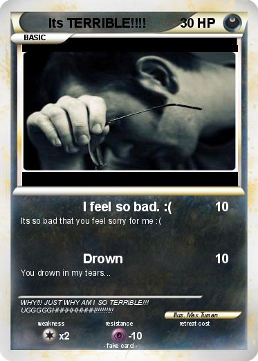 Pokemon Its TERRIBLE!!!!