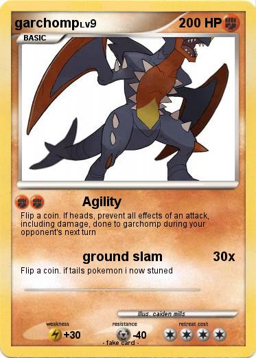 Pokemon garchomp
