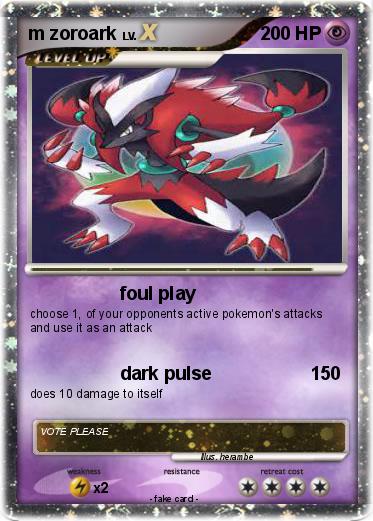 Pokemon m zoroark