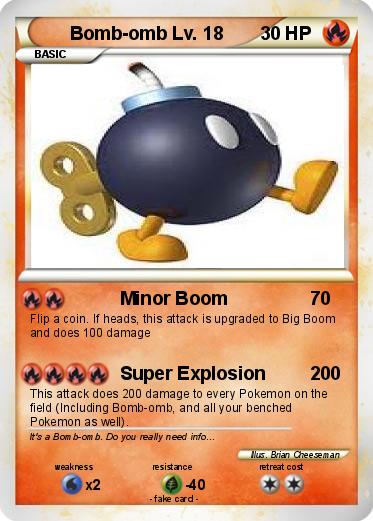 Pokemon Bomb-omb Lv. 18