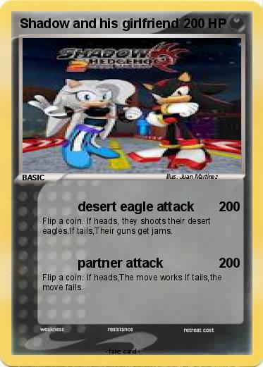 Pokemon Shadow and his girlfriend