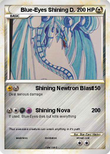 Pokemon Blue-Eyes Shining D.