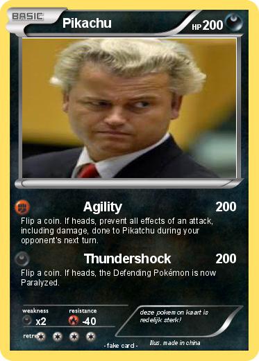 Pokemon geert wilders