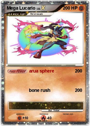 Pokemon Mega Lucario