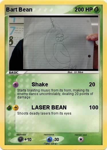 Pokemon Bart Bean