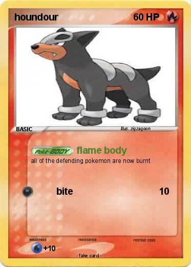 Pokemon houndour