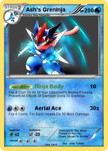 Pokemon Ash's Greninja