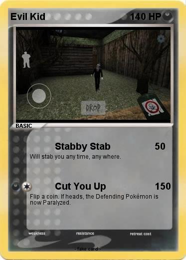 Pokemon Evil Kid