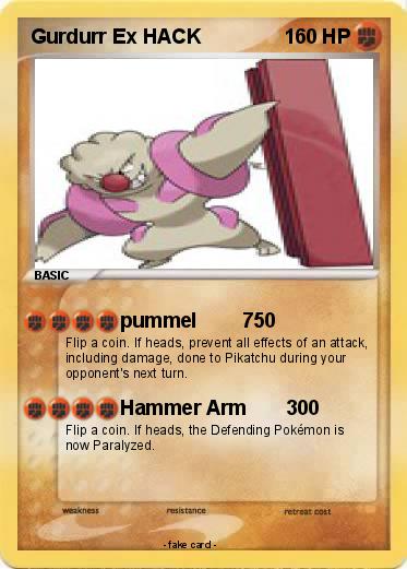 Pokemon Gurdurr Ex HACK