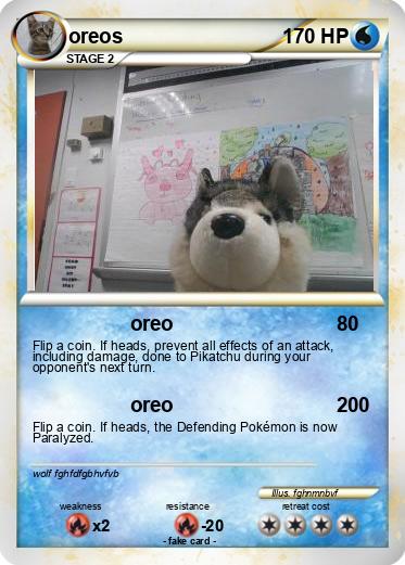 Pokemon oreos
