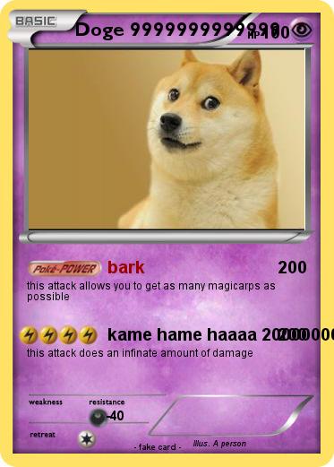 Pokemon Doge 9999999999999