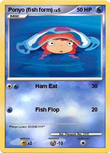 Pokemon Ponyo (fish form)