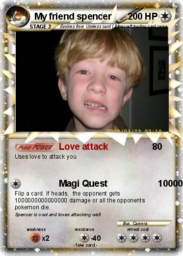 Pokemon My friend spencer