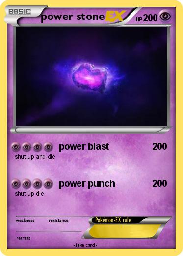 Pokemon power stone
