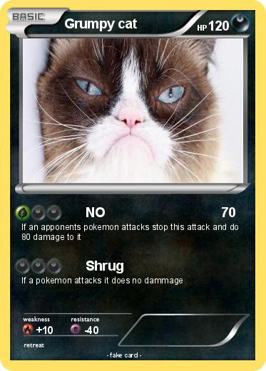 Pokemon Grumpy cat
