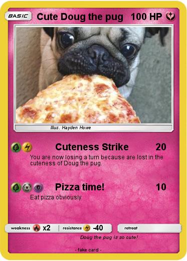 Pokemon Cute Doug the pug