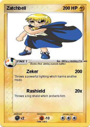 Pokemon Zatchbell
