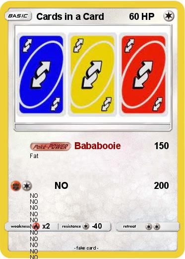 Pokemon Cards in a Card