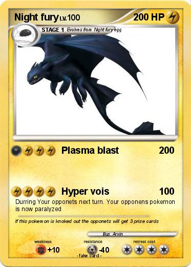 Pokemon Night fury