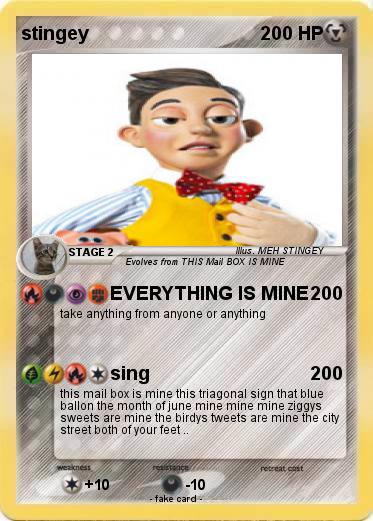 Pokemon stingey