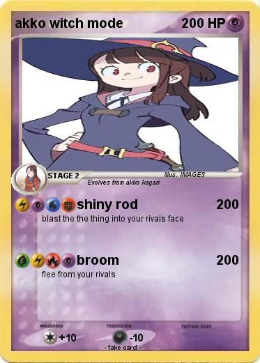 Pokemon akko witch mode